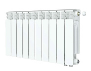 Алюминиевый радиатор Rifar Alum Ventil 350 6 секций, с нижним правым подключением