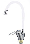 Смеситель для кухонной мойки Fmark с гибким цветным изливом (FM4104-02)