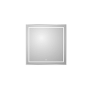 Зеркало в алюминиевой раме со встроенным светильником, и подогревом BelBagno Kraft 900 х 32 х 800 (SPC-KRAFT-900-800-LED-TCH-WARM)