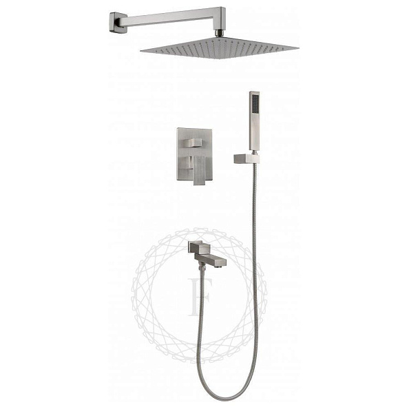 Душевая система встраиваемая FILARETE Fing FL1040NK, никель