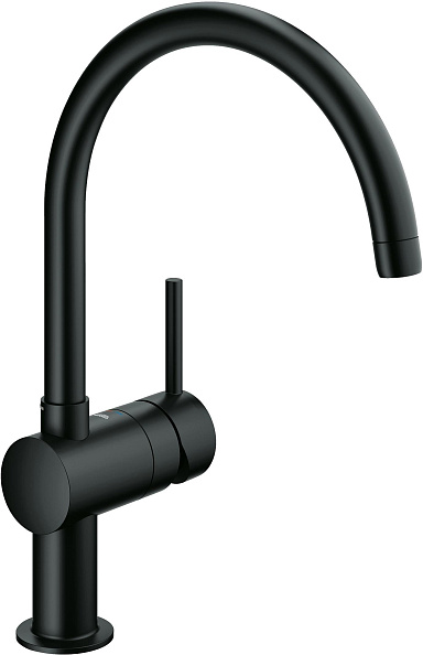 Смеситель для кухни GROHE Minta стандартный, черный (арт. 32917KS0)