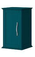 Шкафчик подвесной с одной распашной дверцей, реверсивный Cezares Tiffany 340х320х590, Blu Petrolio (54962)