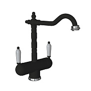 Смеситель для кухни с подключением фильтра Florentina АРИЯ 333.21H.2113.302, антрацит