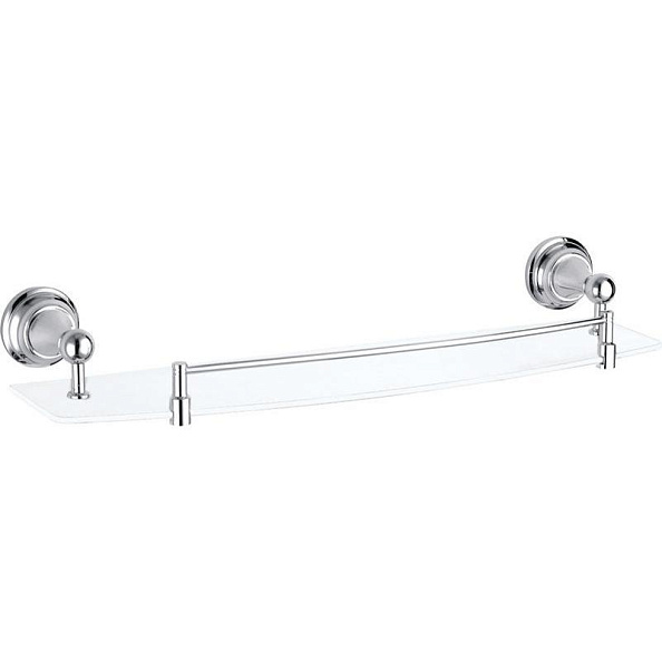 Полка стеклянная Rav Slezak MORAVA MKA0900/50, хром
