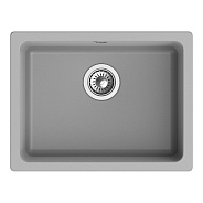 Кухонная мойка Rivelato BERKANA BK-50, серый металлик