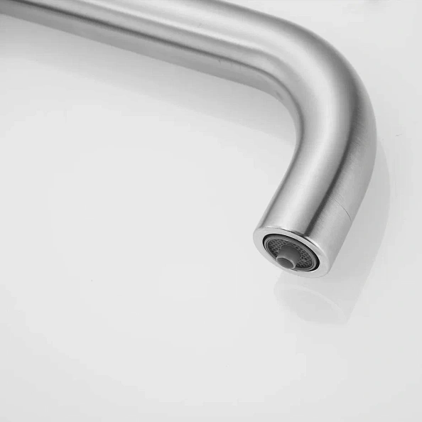 Смеситель для кухни с подключением фильтра Shevanik S268B, сатин