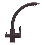 Смеситель для кухни Ulgran UQ-017-06, трюфель