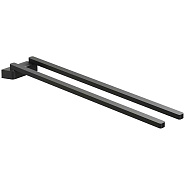 Полотенцедержатель (поворотный), 42 см TD 340.20 черный