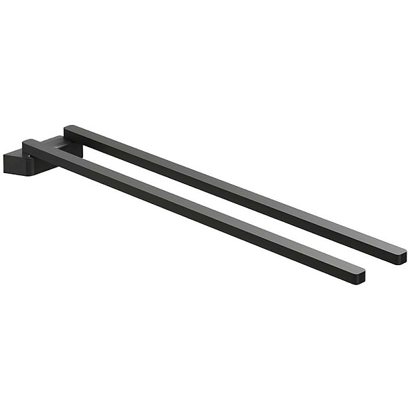 Полотенцедержатель Ravak 10° X07P564 поворотный, черный, матовый