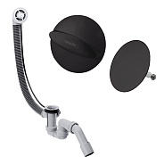 58185670S Set HG Flexaplus набор для слива перелива (58185670+58140180), матовый черный