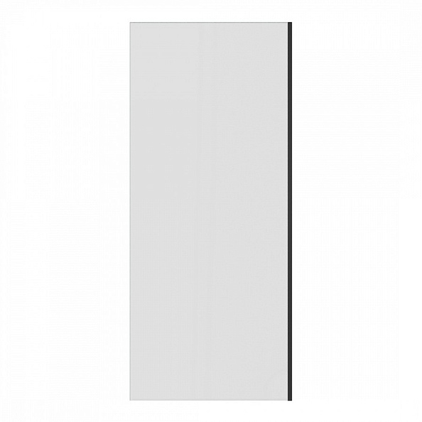 Шторка на ванну 60x140 Maretti Project Black PB41F6014099, черный профиль