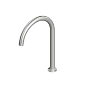 Излив Quadro design Complements, сталь брашированная (BC600 AS)