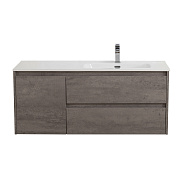 База под раковину подвесная BelBagno Kraft 1200х500х460 мм, Cemento Grigio (KRAFT-1200-2C-1A-SO-CG-R)