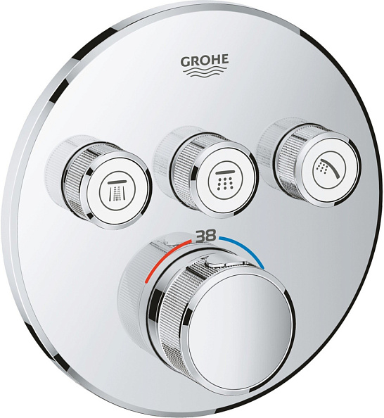 Термостат для душа Grohe Grohtherm SmartControl 29121000 хром