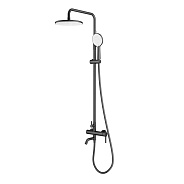 Душевая система Splenka S221.24.09 для ванны и душа поворотный излив 15 см, графит