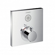 Термостат Hansgrohe Select Термостат ShowerSelect с запорным вентилем (внешняя часть) хром (15762000)