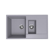 Кухонная мойка Ulgran Quartz Prima 860 1,5K-05, бетон