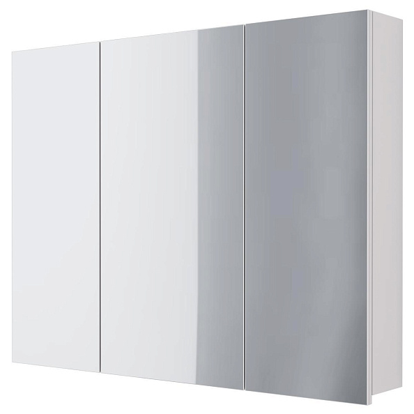 Зеркальный шкаф Dreja Almi 90 см, белый