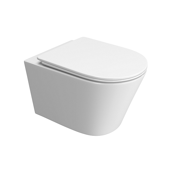 Чаша подвесного унитаза BelBagno Tre, белый (BB5180CH-TOR/SC)