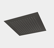 Верхний душ Fima Carlo Frattini Showerhead 500х500, брашированный черный хром (F2425CS)