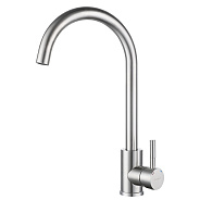 Смеситель для кухни GranFest Z-5410, нержавейка