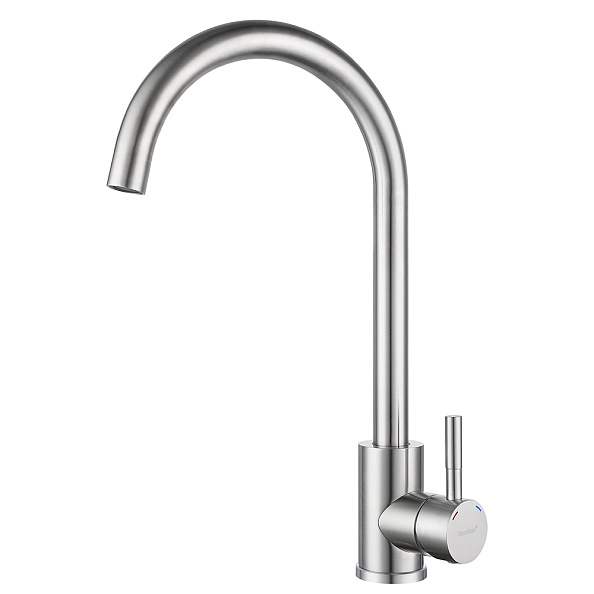 Смеситель для кухни GranFest Z-5410, нержавейка