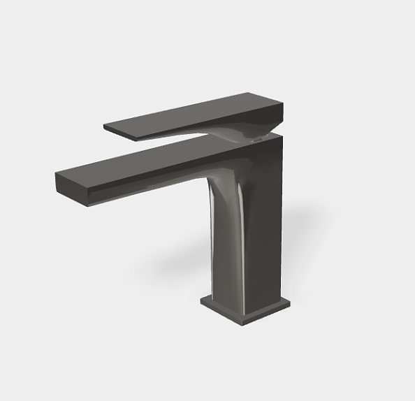 Смеситель для раковины Fima Carlo Frattini Zeta, чёрный хром (F3961NCN)