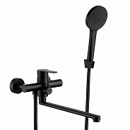 Смеситель для ванны FRAP F22801-26, черный