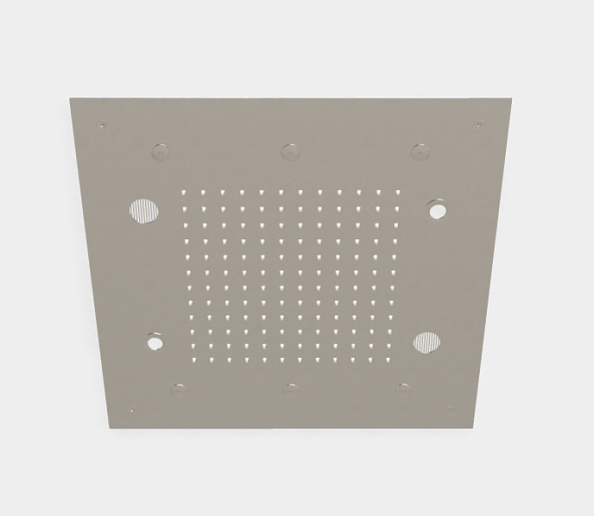 Верхний душ Fima Carlo Frattini Showerhead 500х500, брашированный никель (F2902SN)