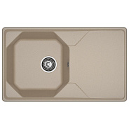 Кухонная мойка GranFest UNIQUE 840L, песочный