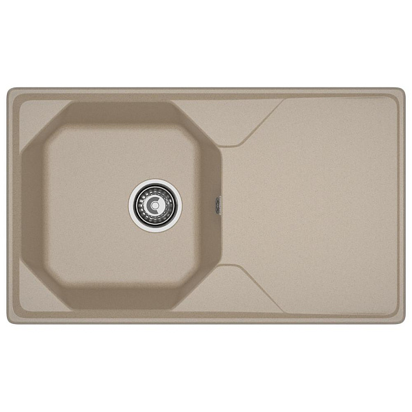 Кухонная мойка GranFest UNIQUE 840L, песочный