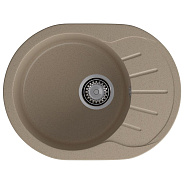Кухонная мойка GranFest RONDO 580L, песок