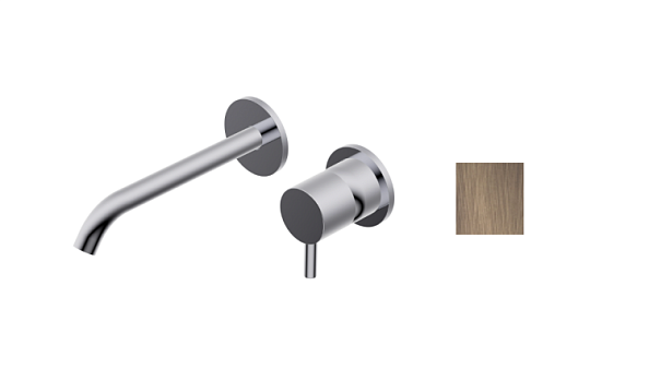 Смеситель для раковины Ritmonio Diametro35 S, Brushed Dark Bronze (PR52AL202F34)