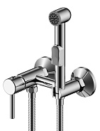 X25-52 Смеситель одноручный (25 мм) с гигиеническим душем, хром