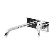 Смеситель для раковины встраиваемый CEZARES LEAF хром (LEAF-BLI1-01-W0)