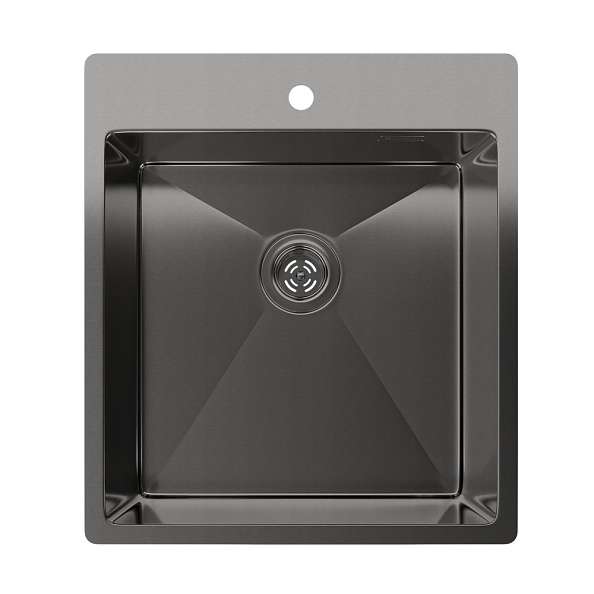 Кухонная мойка Rivelato Rinox 4450 PVD, черный
