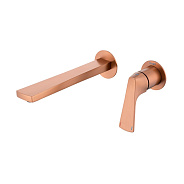 Смеситель Raglo R07.11.33 для раковины встраиваемый монолитный, матовая медь