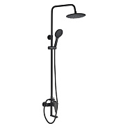 Душевая система WesnaArt NOVA NOV03-314Black, черный