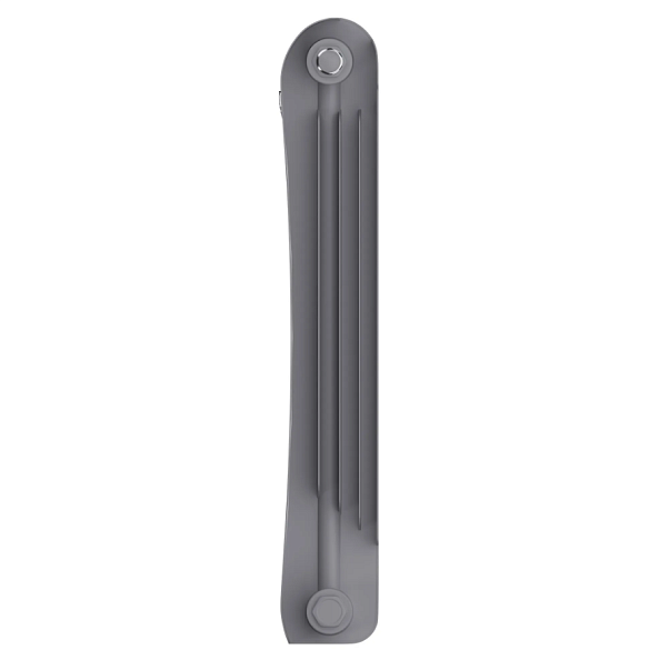 Радиатор биметаллический Royal Thermo Infinity 300 Silver Satin 6 секций, боковое подключение