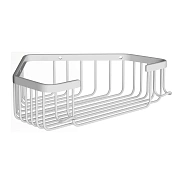 Полка угловая для ванной Shevanik SW01C, белый