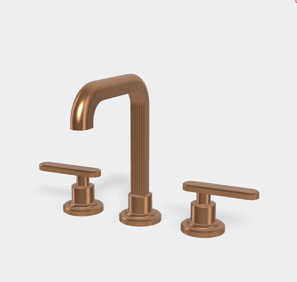 Смеситель для раковины Fima Carlo Frattini Park Lane, бронза брашированная янтарная (F1301ZS)