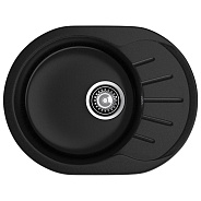 Кухонная мойка GranFest RONDO 580L, черный