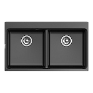 Кухонная мойка Rivelato AXEL X-90-2D, черный