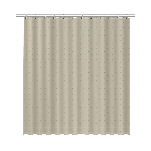 Штора для ванной комнаты FIXSEN DESIGN FX-1514, бежевый