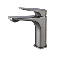 Смеситель для раковины Shevanik S4201T, оружейная сталь