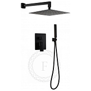 Душевая система встраиваемая FILARETE Fing FL1043BL, черный