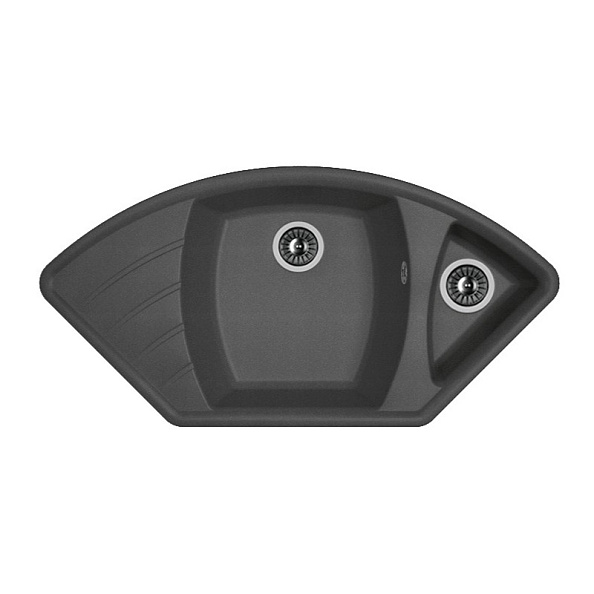 Кухонная мойка Dr. Gans ГАБИ 25.050.E1015.411, графит