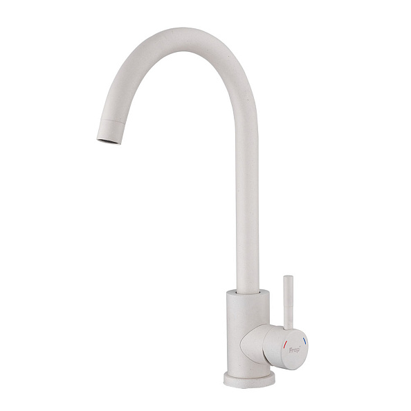Смеситель для кухни FRAP F40899-1, белый