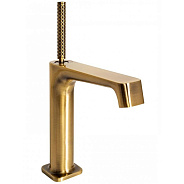 Смеситель для раковины Hansberge H1090BR, бронза