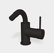 Смеситель для биде Fima Carlo Frattini Spillo Up, чёрный матовый (F3042NS.2)